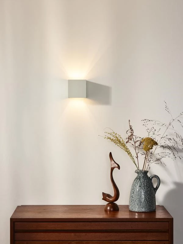 Lucide XIO - Lámpara de pared - LED Regul. - G9 - 1x4W 2700K - Ángulo de haz ajustable - Blanco - ambiente 1